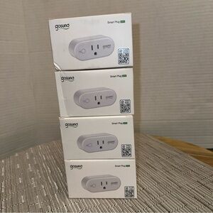 Gosund 4Pack Smart Plug Wifi Switch Socket Outlet Work W/ Alexa Google Assistant